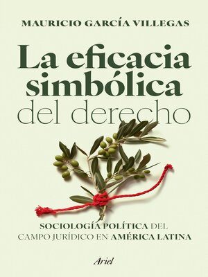 cover image of La eficacia simbólica del derecho